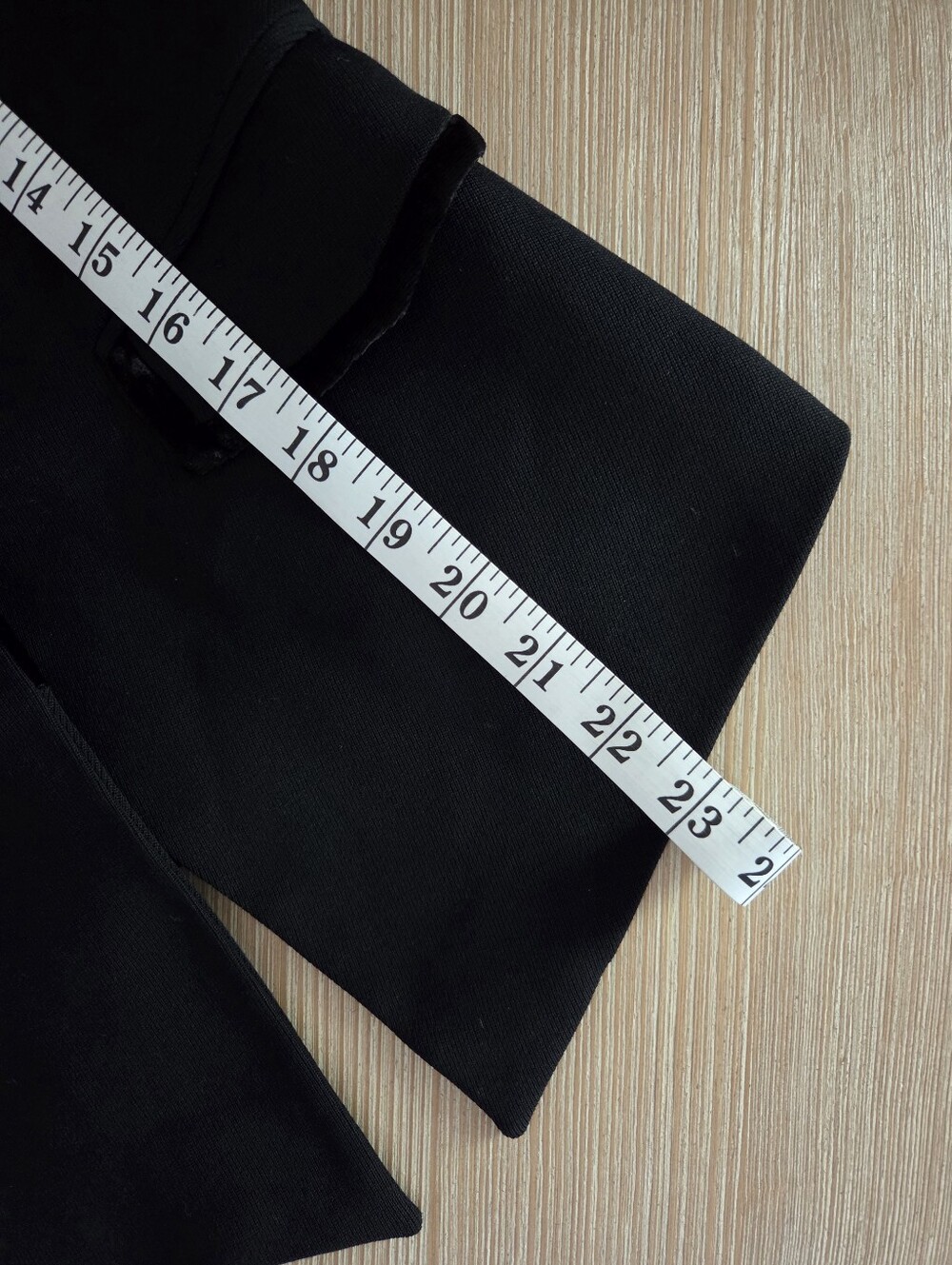 Elizabeth and James Black Wool Tuxedo Blazer Velvet Trim Womens Size 4 - Picture 5 of 7